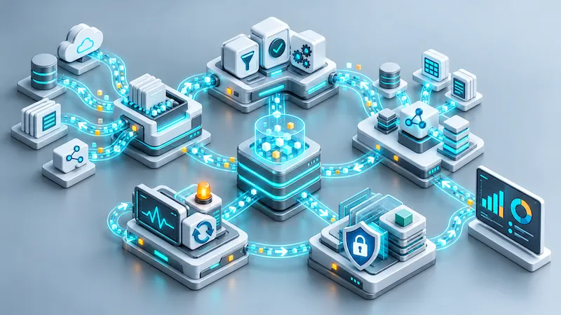 Del dato crudo a una decisión confiable: cinco funciones de un data engineer