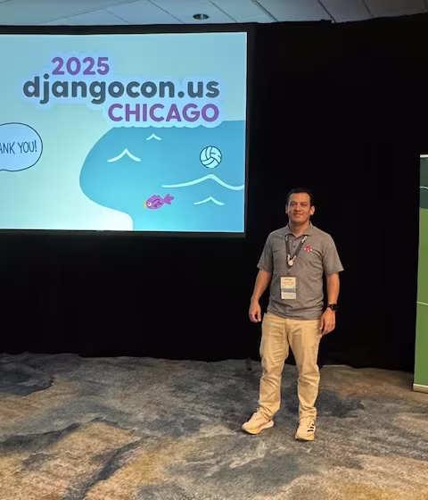 Jair Poveda.- DjangoCon 2025